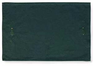 Vyšívané prostírání Christmas Tree Green 49 × 32 cm
