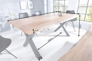 Jídelní stůl Massive X Honey 160 cm - tloušťka 35 mm - akácie