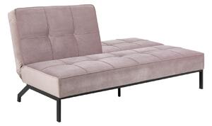Designová rozkládací sedačka Amadeo 198 cm růžová