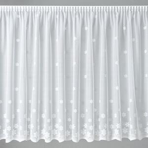 BELLATEX Záclona kusová draperie (kafe díry) Bílá 70x350 cm (výška x šířka)