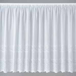 BELLATEX Záclona kusová se stuhou Bílá 250x180 cm (výška x šířka)