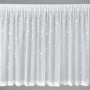 BELLATEX Záclona kusová se stuhou Bílá 250x200 cm (výška x šířka)