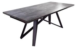 Roztahovací keramický stůl Callen 180-220-260 cm láva