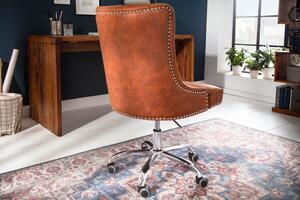 Pracovní židle VICTORIAN světle hnědá Nábytek | Kancelářský nábytek | Židle