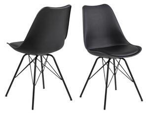 Designová židle Nasia černá
