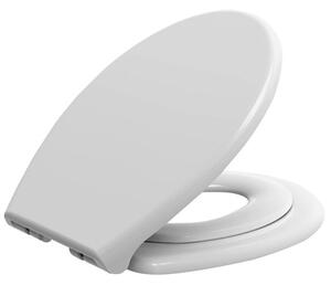 Aqualine WC sedátko s integrovaným dětským sedátkem, Soft Close, bílá FS125