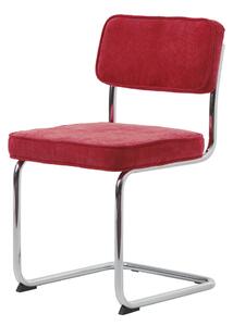 Designová konzolová židle Denise červená
