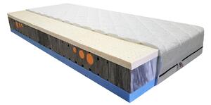 Bazyl.cz Matrace DELMAR LATEX Q-GEL 7 zón 25cm - 85x195cm