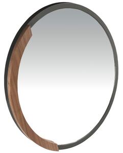 Ořechové závěsné zrcadlo Angel Cerdá No. 3247, 80 cm