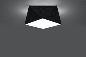 Sollux Lighting Hexa stropní světlo 1x60 W černá SL.0687