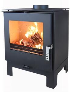 Krbová kamna moderní model Kara L, energetická úinnost A 80,20 %, 7,5 kW, 510 x 500 x 742 mm