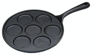 Pánev na lívance KitchenCraft litinová 7 otvorů KCBLINIS