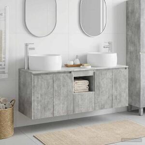 Sada koupelnových skříněk 3 ks Betonově šedá 3405720