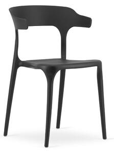 Supplies ULME moderní jídelní židle - černá