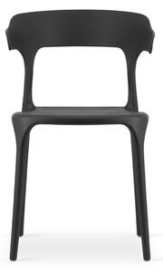 Supplies ULME moderní jídelní židle - černá