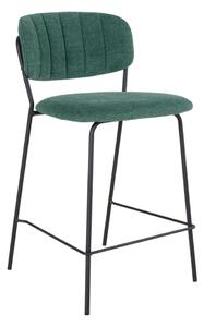 Designová barová židle Rosalie zelená