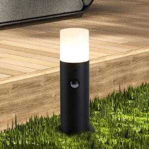 Searchlight Stojací lampa Cannes, výška 30 cm, černá, kov, senzor, Černá, Hliník, Moderní