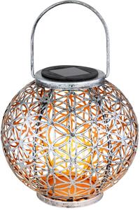 Globo Lighting Solar solární stojací lampa 1x0.06 W stříbrná 36741