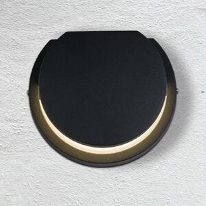 Searchlight Venkovní nástěnné svítidlo Chiswick, černá, šířka 14 cm, kov, Černá, Hliník, Moderní