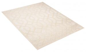 Makro Abra Kusový koberec Sisalový CANSAS T936E Geometrický krémový Rozměr: 60x100 cm
