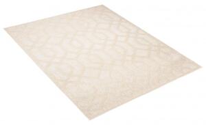 Makro Abra Kusový koberec Sisalový CANSAS T936E Geometrický krémový Rozměr: 60x100 cm