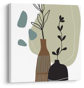 Obraz - Květiny ve váze N⁰2 (30x30 cm)