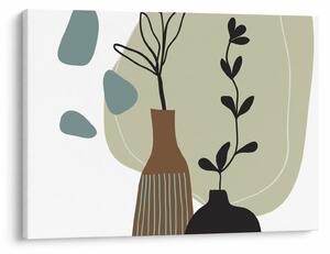 Obraz - Květiny ve váze N⁰2 (70x50 cm)