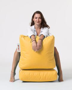 Atelier del Sofa Zahradní sedací vak Siesta Sofa Bed Pouf - Yellow, Žlutá