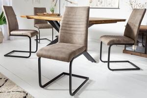 Jídelní židle LAZIO antik taupe mikrovlákno Nábytek | Jídelní prostory | Jídelní židle | Všechny jídelní židle
