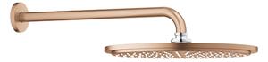 Grohe Rainshower hlavová sprchá s ramenem 31x31 cm kulatý Brushed Warm Sunset 26066DL0