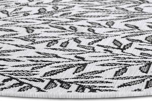 Černobílý kulatý koberec ø 160 cm Twig – Hanse Home