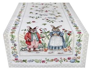 Velikonoční gobelínový běhoun na stůl MIGD018 Barva Vícebarevná Rozměry 45x140 cm