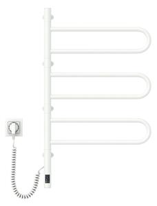 Vertaduro - El. otočný sušák na ručníky s term. ELA 120W/230V 80x49 cm IP44 bílá