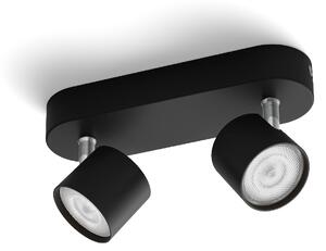 Star bodové LED svítidlo 2x4,5W 1000lm 2700K IP20 stmívatelné, černé