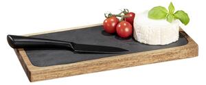 WENKO 55103100 - Prkénko BLACK OUTDOOR KITCHEN 30x15 cm hnědá/šedá