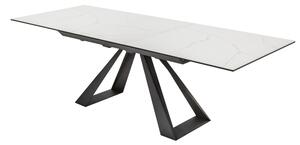 Keramický jídelní stůl Kody 180-230 cm vzor mramor