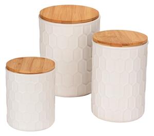 WENKO 54222100 - Box MAYA 13x17 cm bílá/hnědá