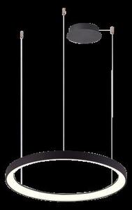 Moderní LED lustr Agnes 58 stmívatelné černé
