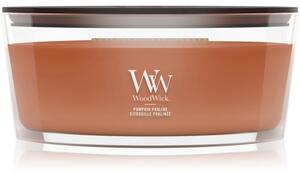 Woodwick Pumpkin Praline vonná svíčka s dřevěným knotem 453.6 g