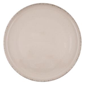 Jídelní sada 16 ks béžová/porcelán