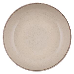 Jídelní sada 16 ks béžová/porcelán