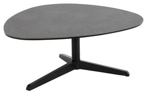 Keramický konferenční stolek Ahab 84 cm černý