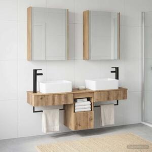 Sada koupelnových skříněk 5 ks Dub artisan Kompozitní dřevo 3406334