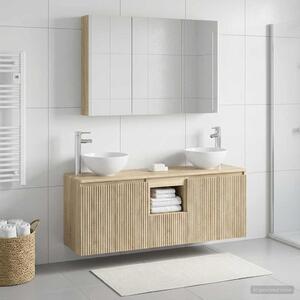 Sada koupelnových skříněk 4 ks Dub sonoma Kompozitní dřevo 3406345