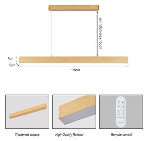 Brilagi - LED Stmívatelný lustr SLEEKLINE SMART LED/40W/230V Wi-Fi Tuya +DO