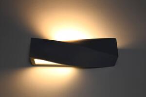 Sollux Lighting Sigma nástěnné svítidlo 1x60 W černá SL.0870