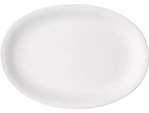 BAUSCHER Smart Talíř mělký oválný, vyvýšený okraj, výška: 29 mm, délka: 291 mm, bílý (6 ks)