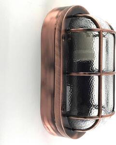 Industriální světlo BULKHEAD 44C/měděná patina