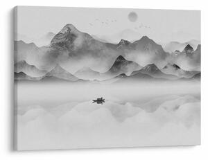 Obraz - Japonské jezero (70x50 cm)
