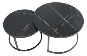 Konferenční stolek Ferrante D, černá